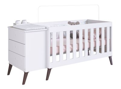 Cuna Encanto Blanca Kidscool