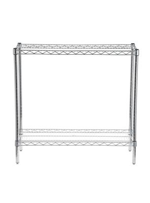 Imagen 2 del producto Estante Acero Cromado 36 x 91 x 84 cm 2 Repisas