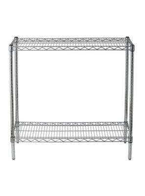 Imagen 2 del producto Estante Acero Cromado 46 x 91 x 84 cm 2 Repisas