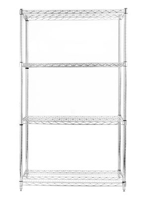 Imagen 2 del producto Estante Acero Cromado 61 x 91 x 160 cm 4 Repisas