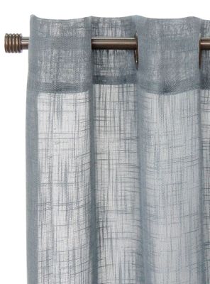 Set Idetex Cortinas Velo Lino 140 x 220 cm Grafito Idetex