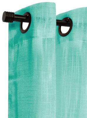 Imagen 2 del producto Set Idetex Cortinas Velo Lino 140 x 200 cm Verde Idetex