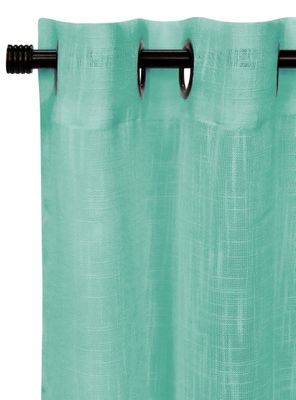 Set Idetex Cortinas Velo Lino 140 x 200 cm Verde Idetex
