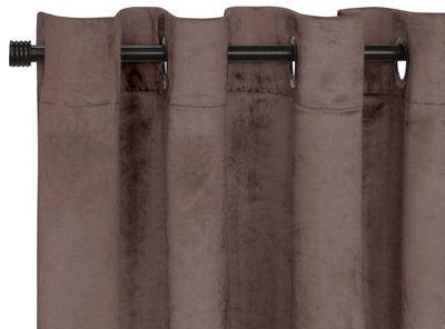 Set Idetex Cortinas Velvet Illusions Café Idetex