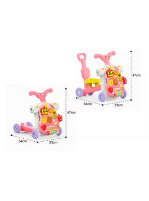 Imagen 2 del producto Completo Caminador Evolutivo 4 Funciones Rosado