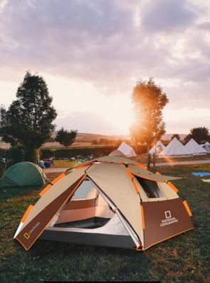 Imagen 2 del producto Carpa National Geographic Fiorland 4 Personas Beige