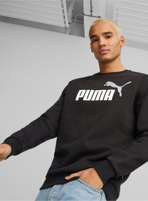 Polerón Man ESS+2 Col Big Logo Crew Fl