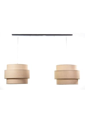 Imagen 1 del producto Lámpara Diseño 3 Colgante Acordeón Doble Cromo