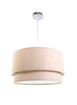 Lámpara Diseño 3 Colgante Cruda con Tapa