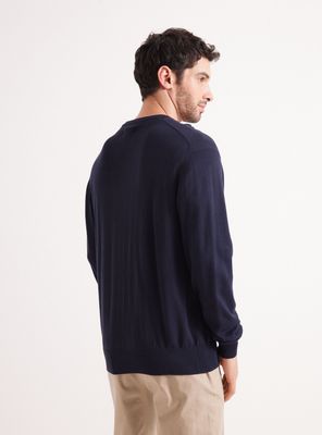 Imagen 2 del producto Sweater Básico Cuello V Logo