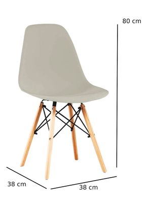 Imagen 2 del producto Silla Infantil Estilo Eames