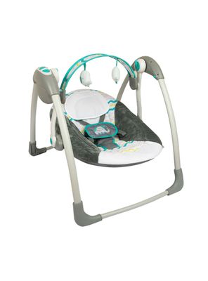 Silla Infanti Nido Mecedora Swing Plástico Verde Infanti