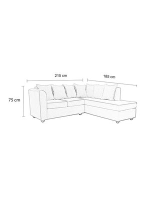 Imagen 2 del producto Sofá Modular Horus Tela 6 Cuerpos