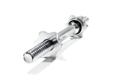 Imagen 2 del producto Barra JKS Recta Mancuerna Acero 0.35 Metros