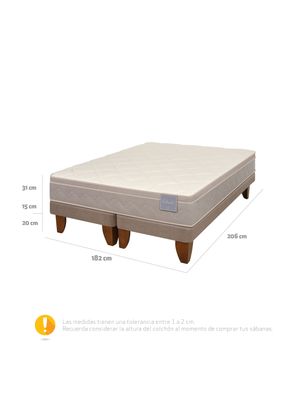 Imagen 2 del producto Cama Europea Rilassati King Base Dividida