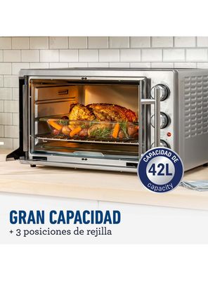 Imagen 2 del producto Horno con Freidora de Aire 42 Litros