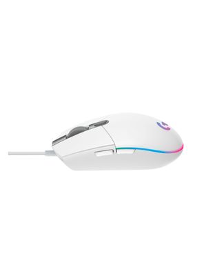 Mouse Gamer Alámbrico G203 RGB Light Blanco
