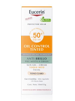 Imagen 2 del producto Protector Solar Oil Control Tinted Tono Light FPS50+ 50 ml