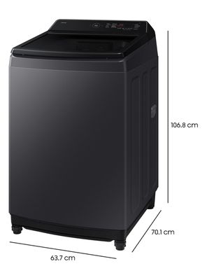 Imagen 2 del producto Lavadora Carga Superior 17 kg Eco Bubble Grafito 2026