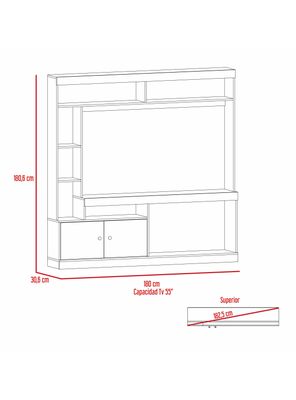 Imagen 2 del producto Estante TV 55"" Classic Color