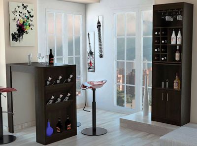 Combo Bar Syrah Bar Kaba + Mesa de Bar TuHome