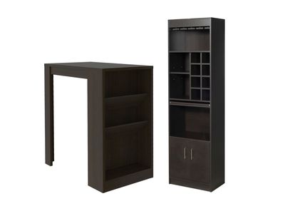 Imagen 2 del producto Combo Bar Syrah Bar Kaba + Mesa de Bar TuHome