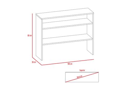 Imagen 2 del producto Combo TuHome Living Beijing Wengué Bar Kava + Arrimo TuHome