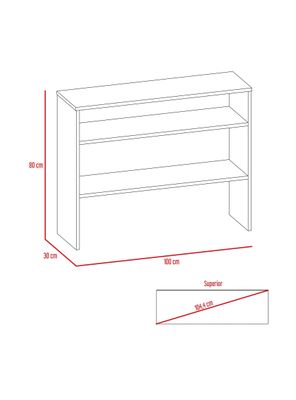 Imagen 2 del producto Combo TuHome Living Beijing Rovere Bar Kava + Arrimo TuHome