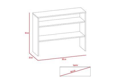 Imagen 2 del producto Combo Living Beijing Rovere Bar Kava + Arrimo + Mesa de Centro