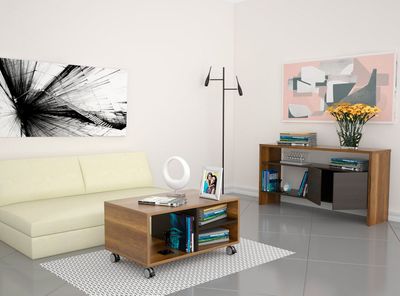 Combo de Living Classic Mesa de Centro + Arrimo