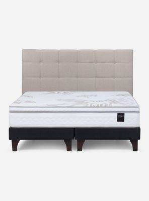 Imagen 2 del producto Cama Europea Art 4 King + Respaldo Issey