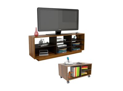 Imagen 2 del producto Combo de Living Classic Rack TV 58'' + Mesa de Centro Attimo
