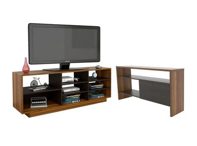 Imagen 2 del producto Combo de Living Classic Rack TV 58'' + Arrimo Attimo