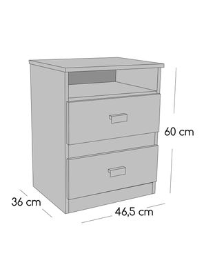 Imagen 2 del producto Cama Europea Terapeutic 2 Plazas + Set Alicante Base Dividida