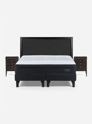 Imagen 2 del producto Cama Tempo 2 Plazas Base Dividida Nolita Grafito