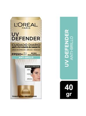 Imagen 2 del producto Crema Dermo Expertise L'Oréal Paris Diaria UV Defender FPS 50 Anti Brillo