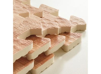 Imagen 2 del producto Set de Goma Eva Madera Vainilla 30x30 cm 9 unidades