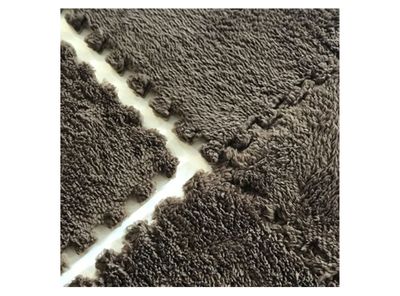 Imagen 2 del producto Set de Goma Eva tipo Felpa color Cafe 30x30 cm 9 unidades