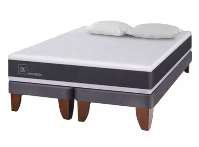 Imagen 1 del producto Cama Europea New Ortopedic King + Almohadas