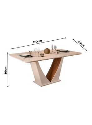Imagen 2 del producto Juego de Comedor Dalila + 6 Sillas