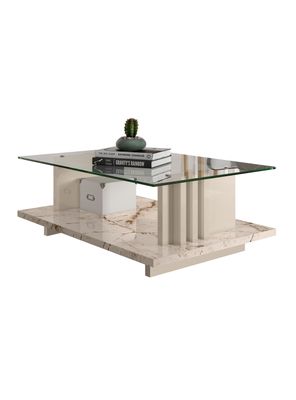 Mesa Centro Calacata Frizz