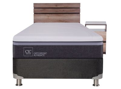Imagen 2 del producto Box Spring Ortopedic Advance 1.5 Plazas + Set Muebles Ares