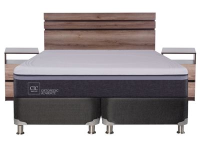Imagen 2 del producto Box Spring Ortopedic Advance King + Set Muebles Ares