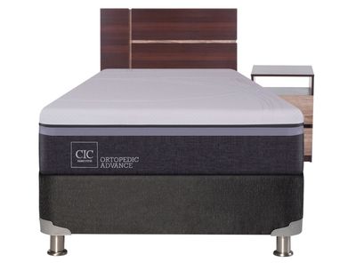 Imagen 2 del producto Box Spring Ortopedic Advance 1.5 Plazas + Set Muebles Enio