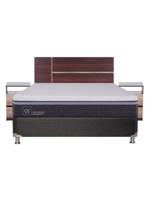 Imagen 2 del producto Box Spring Ortopedic Advance 2 Plazas Base Normal + Set Muebles Enio