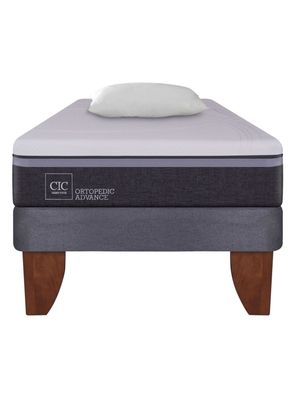 Imagen 2 del producto Cama Europea Ortopedic Advance 1.5 Plazas + Almohada