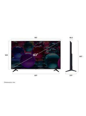 Imagen 2 del producto LED Smart TV 43'' 4K UHD 43UA7300PSBAWHQ 2025