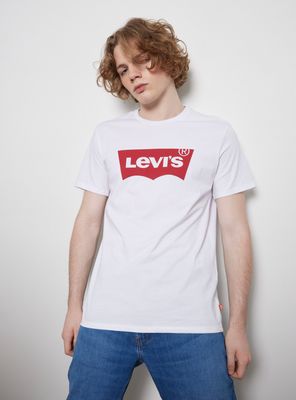 Polera Manga corta Blanca Print Brand