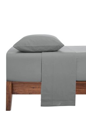 Sábanas 1.5 Plazas 180 Hilos Unicolor