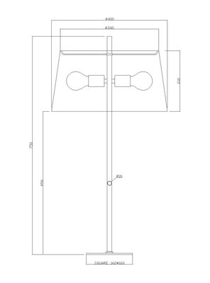 Imagen 2 del producto Lámpara Diseño 3 de Sobremesa Étnica Oxido